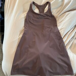 Brown Racerback Dress